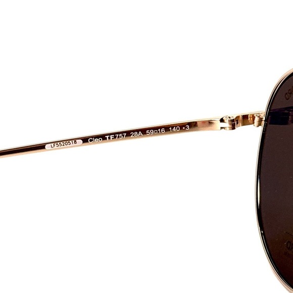 NEW!!! TOM FORD Cleo Sunglasses TF757 28A Authentic - Picture 8 of 11